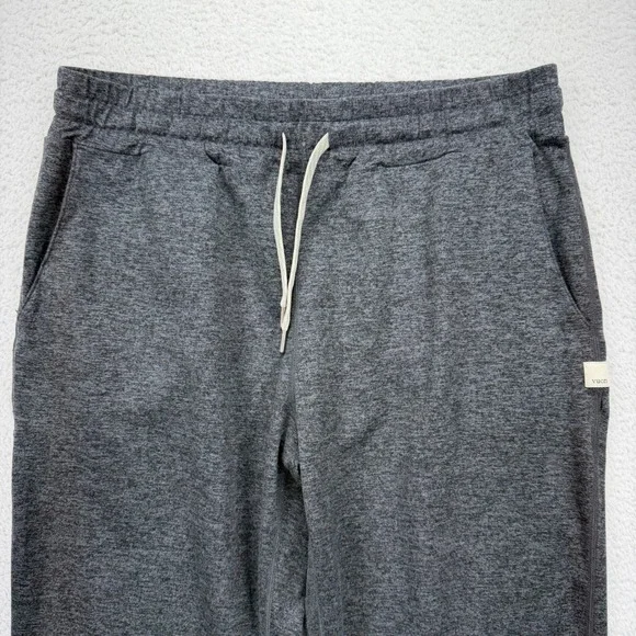 Vuori Performance Joggers Charcoal Heather Grey Drawstring Sweatpants Womens L - Picture 2 of 8